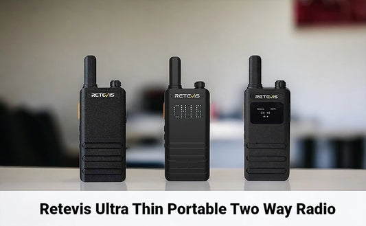 A Quick Look at Retevis Ultra Thin Portable Two Way Radio RT22P, B3H, B3S