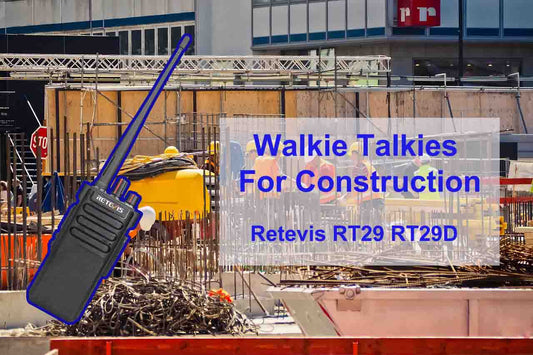 Best Long-Range Walkie Talkies for Construction