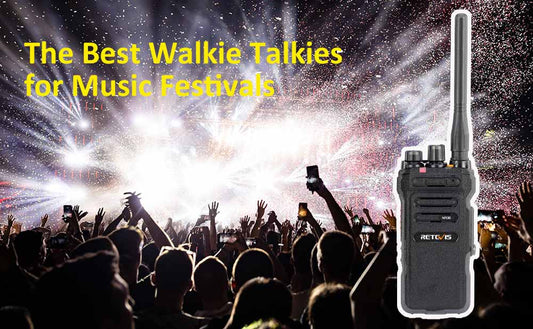 Retevis N6R30, The Best Walkie Talkies for Music Festivals