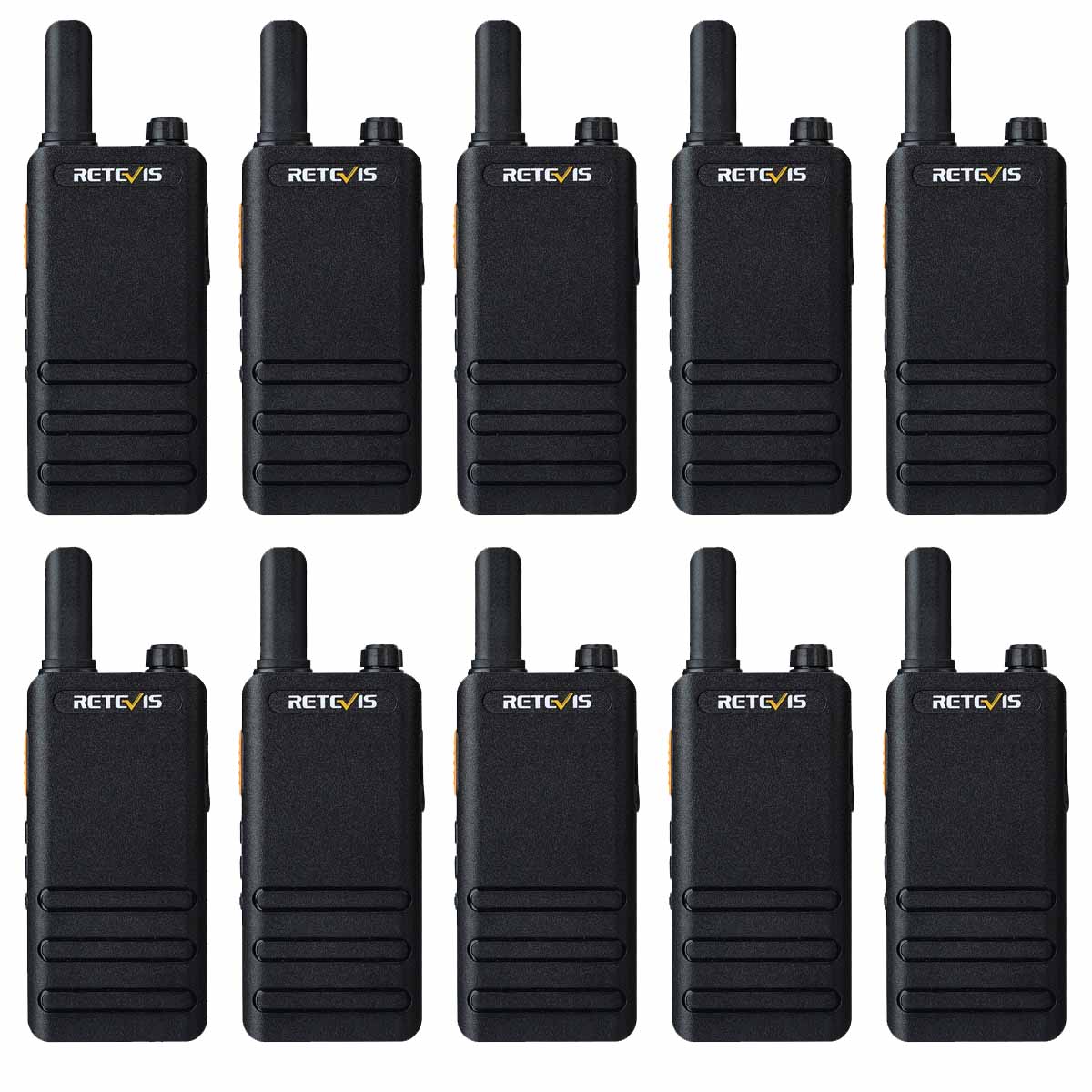 RT22P Business 2 Watt FRS Walkie Talkies 10PACK