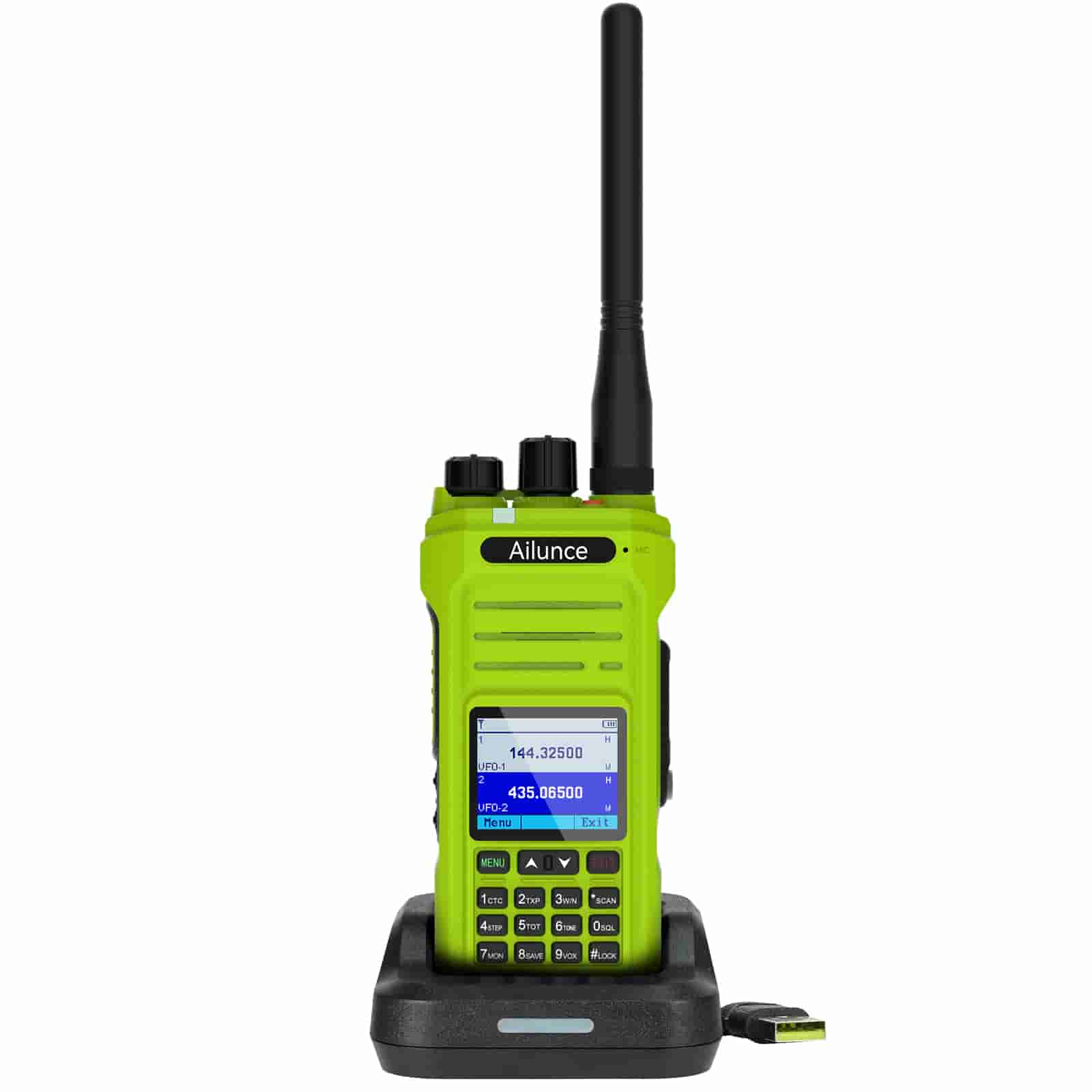 HA1G IP67 Waterproof 220 Customizable Channels GMRS Two Way Radio