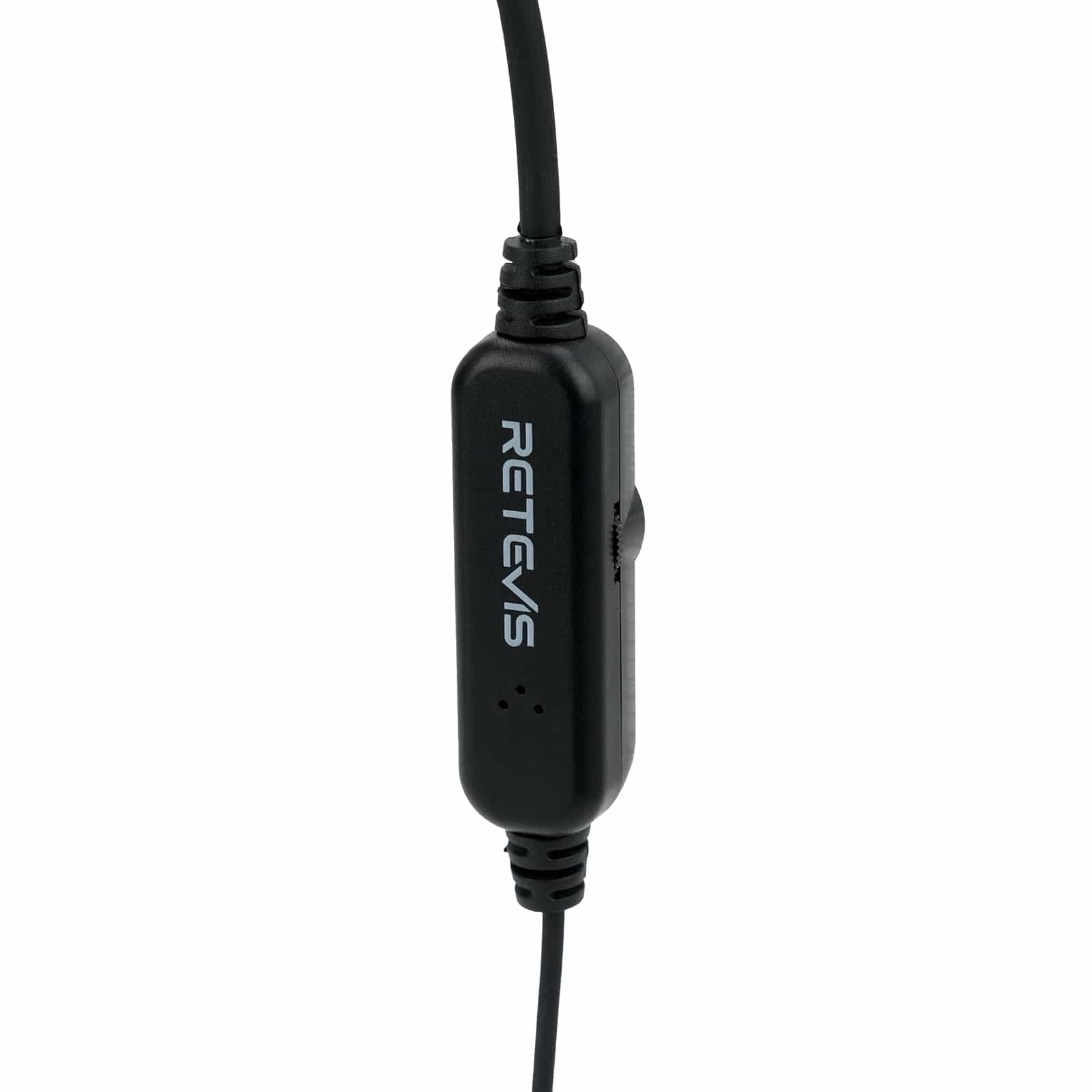 Volume Control Coiled Earpiece Inline PTT Mic for RT22