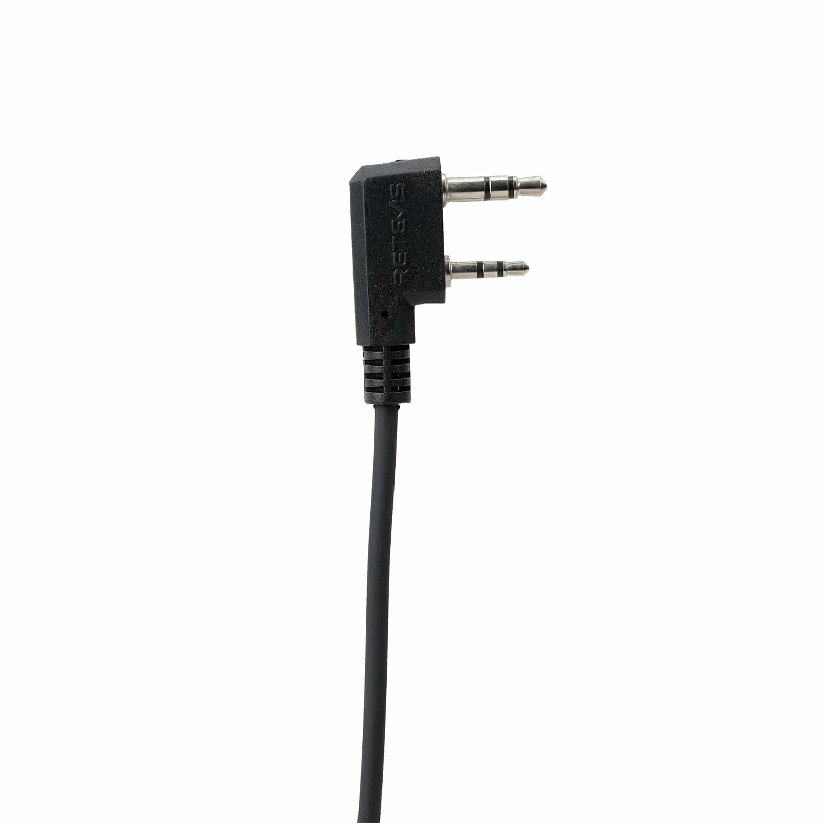 Volume Control Coiled Earpiece Inline PTT Mic for RT22