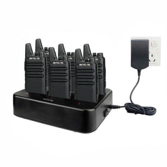 RT22 FRS radio 6pack + RTC22 Six-Way Charger