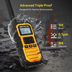 Retevis RB648P UHF Waterproof Long-range Two way Radio