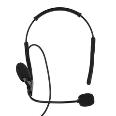 Lightweight Behind-the-Head Single Speaker Headset for Kenwood 2Pin Two-way Radios