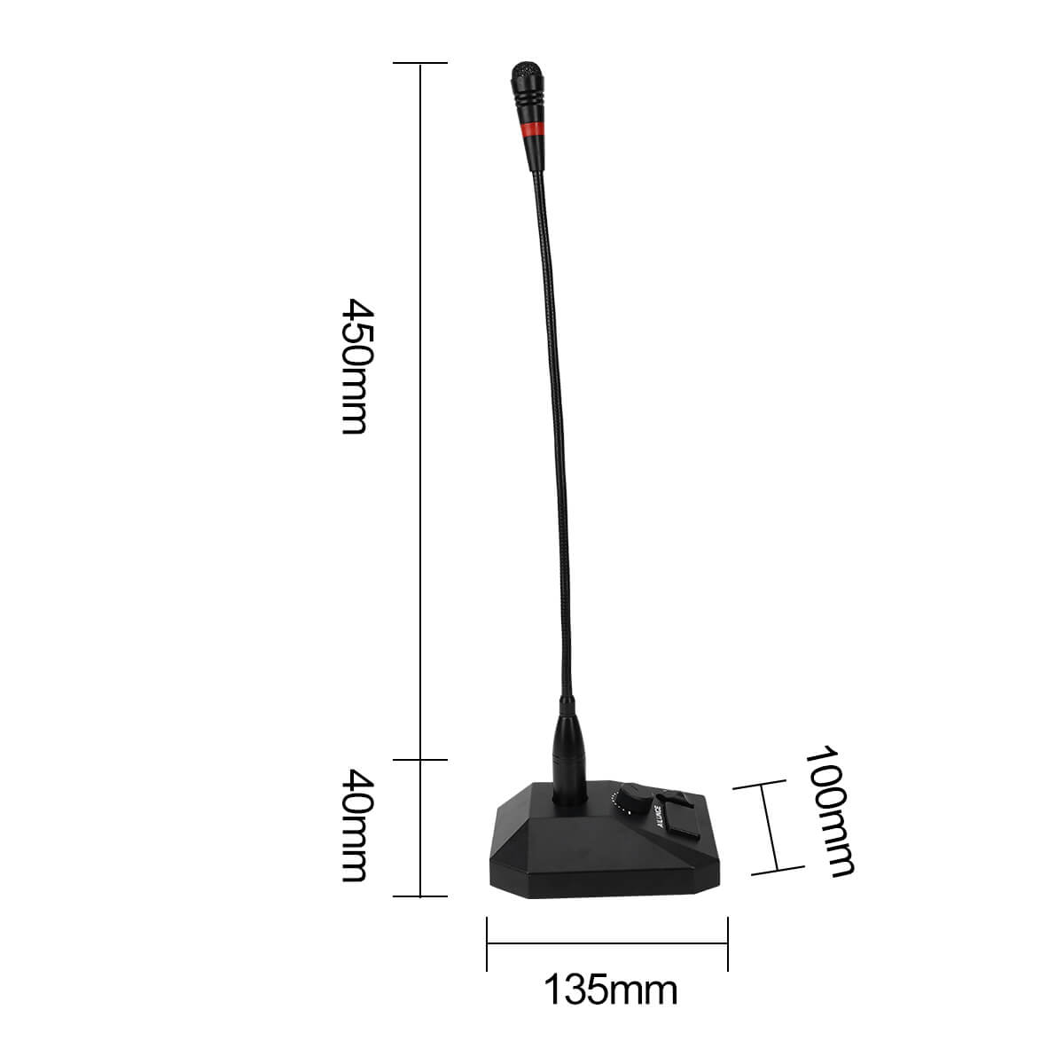 SM01 Desktop Microphone RJ45 8-pin connector