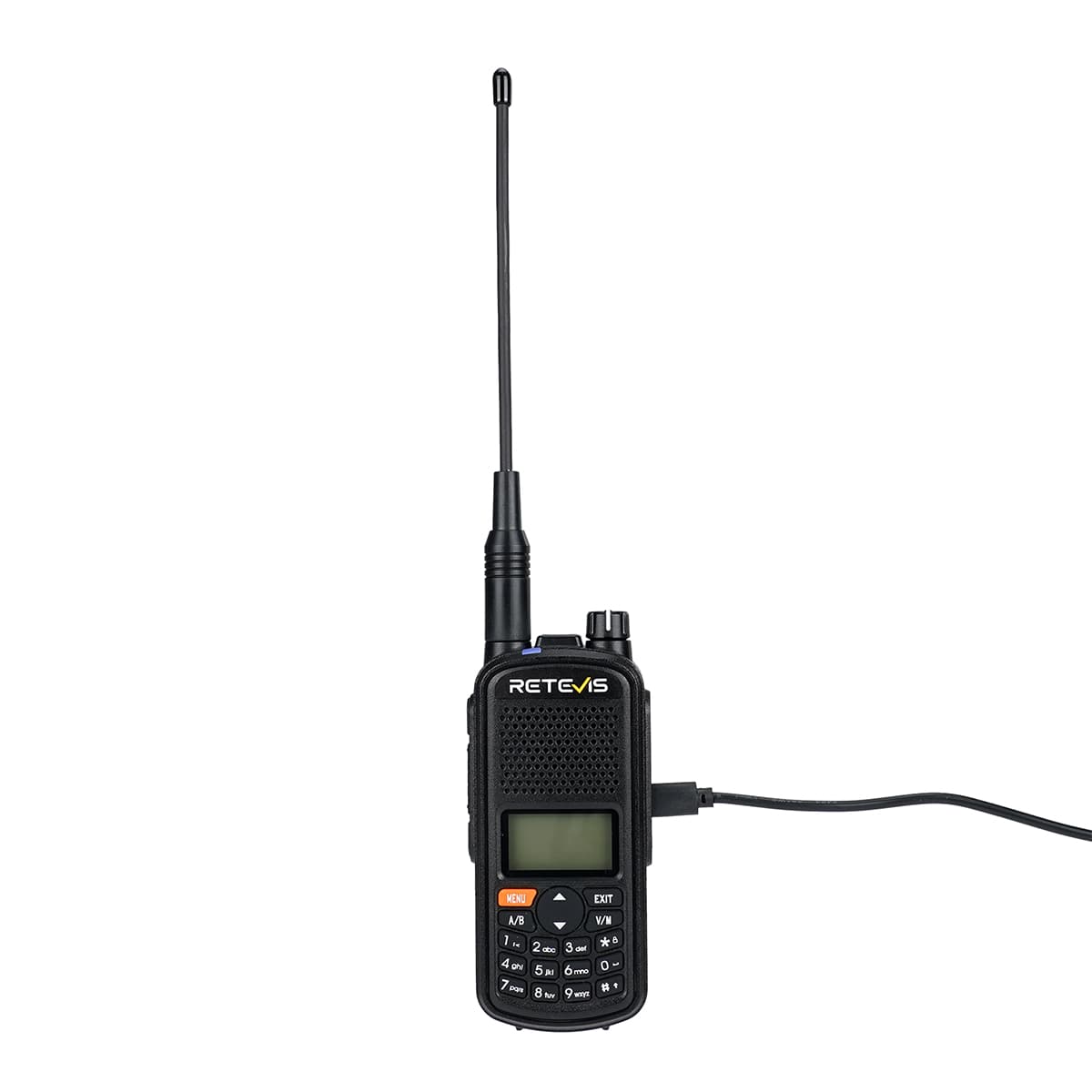 A1 Waterproof GPS Analog Two Way Radio 2 Pcs With Program Cable