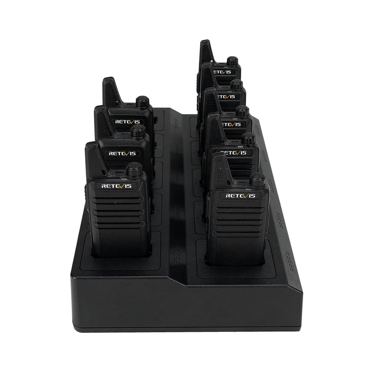 Retevis RT22 Rechargeable Mini 2 Way Radio (10PCS) with 10-Way Charger