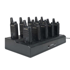 Retevis RT22S 22-Channel Small Portable Radio (10PCS) with 10-Way Charger