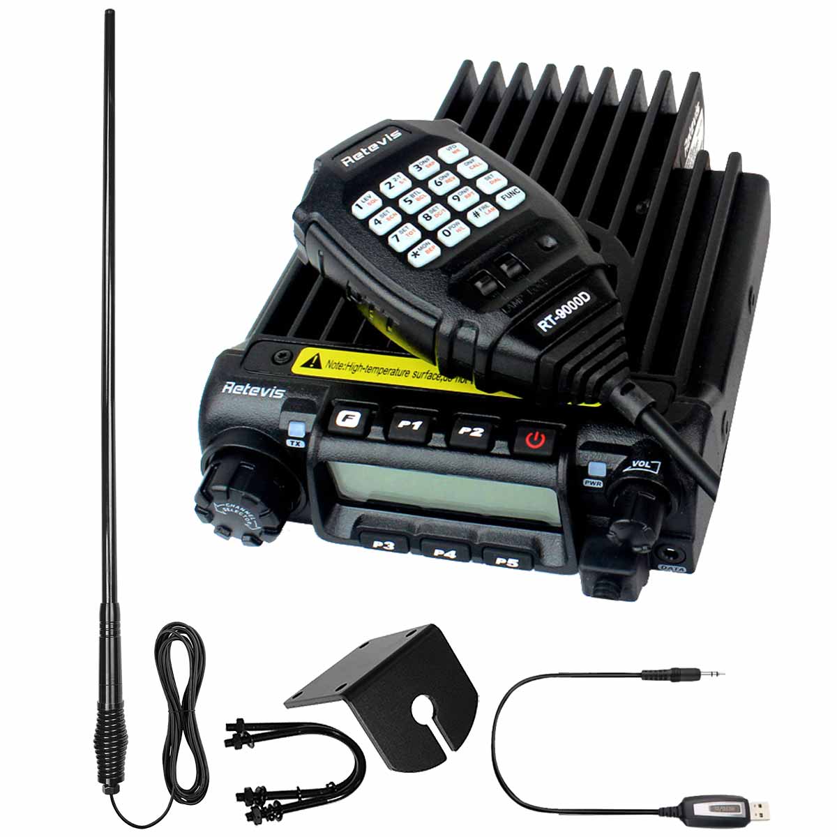 RT9000D 60W Mobile Radio with Radome Antenna kit