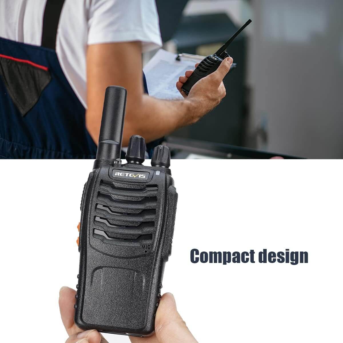 Retevis H777 Rechargeable Portable Handheld Radio (30 Pack)