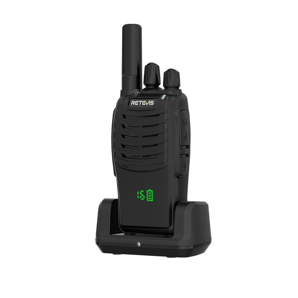 Retevis H777H Hidden Display FRS Walkie Talkie with Earpiece (10 Pack)