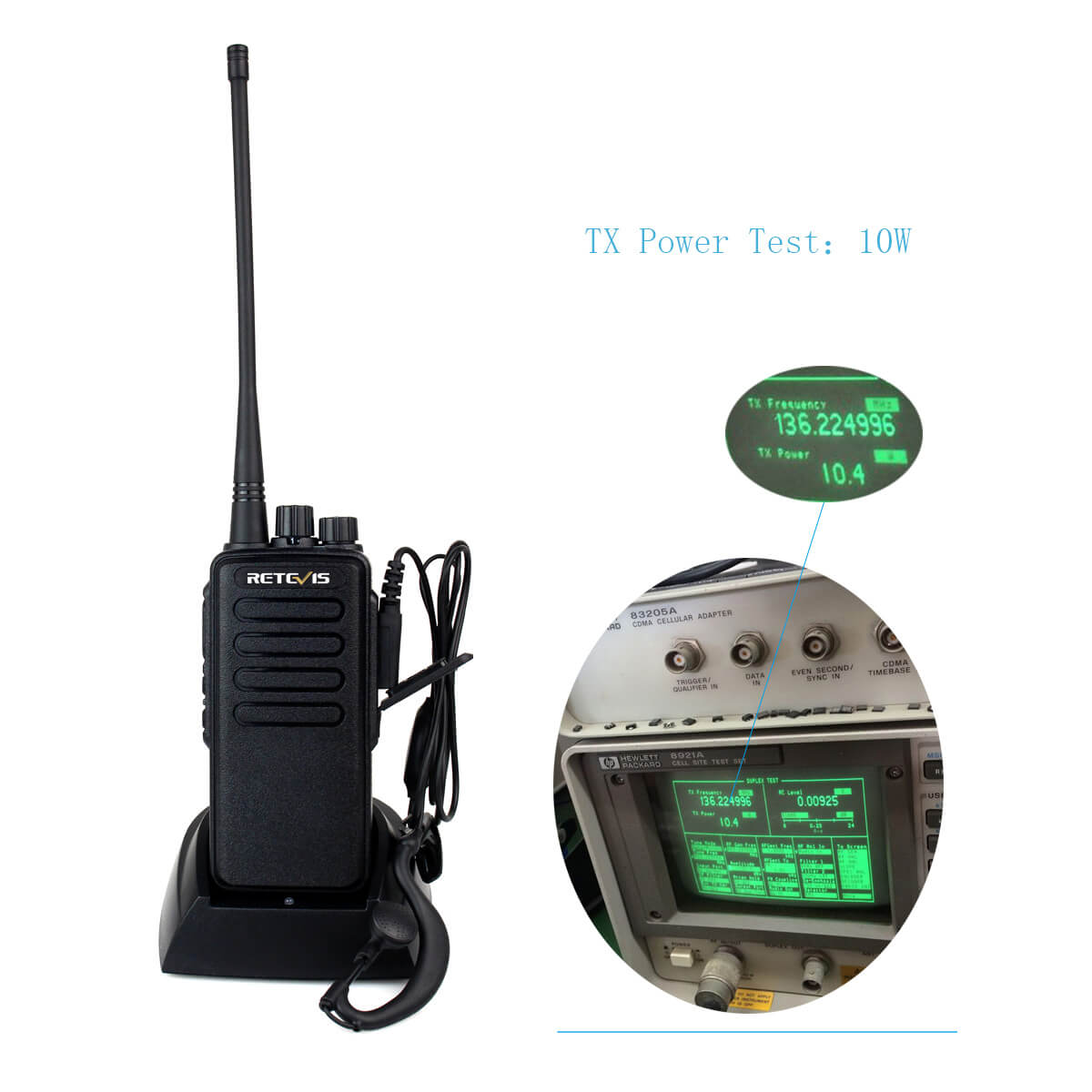 RT1 10 Watt Rugged UHF Business Radio (20 Pack)