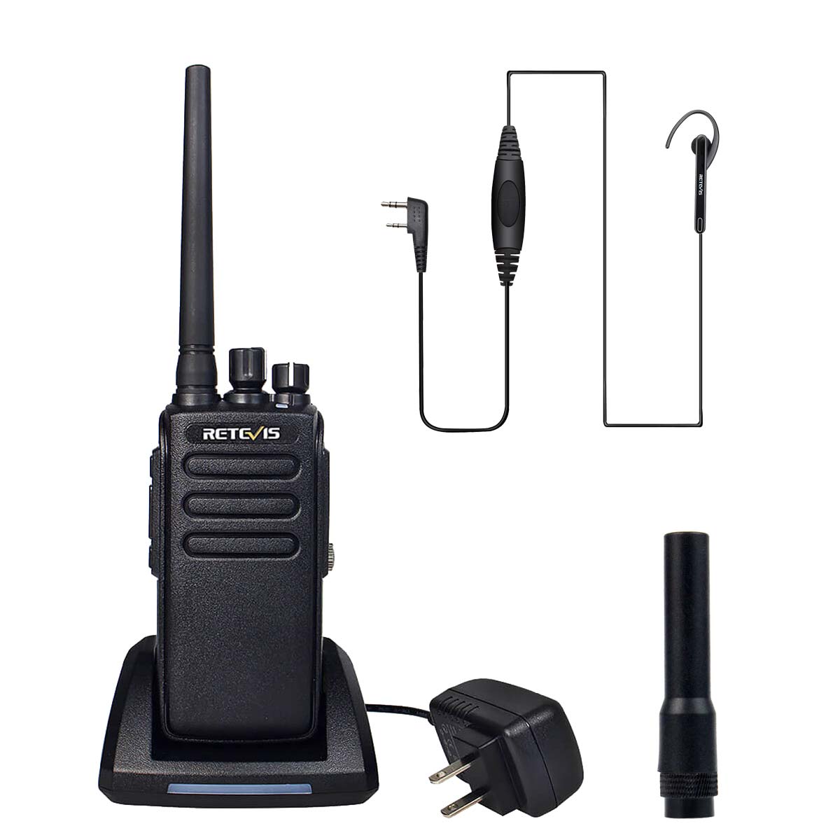 RT81V High Power Radio with Earpiece and Antenna Bundle