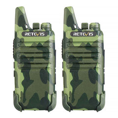 RT22 Camo Mini FRS Two-way Radios