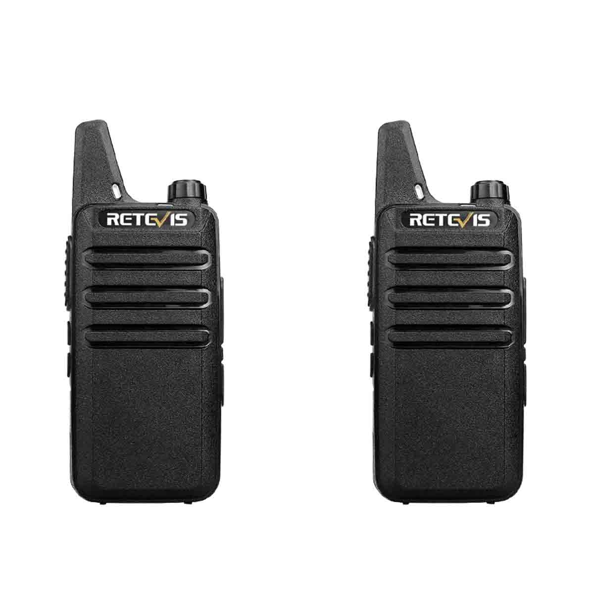 RT22 Pocket-Size Portable License-Free FRS Radio (2 Pack)