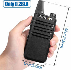 RT22 Two Way Radio Long Range Rechargeable (4 Pack)