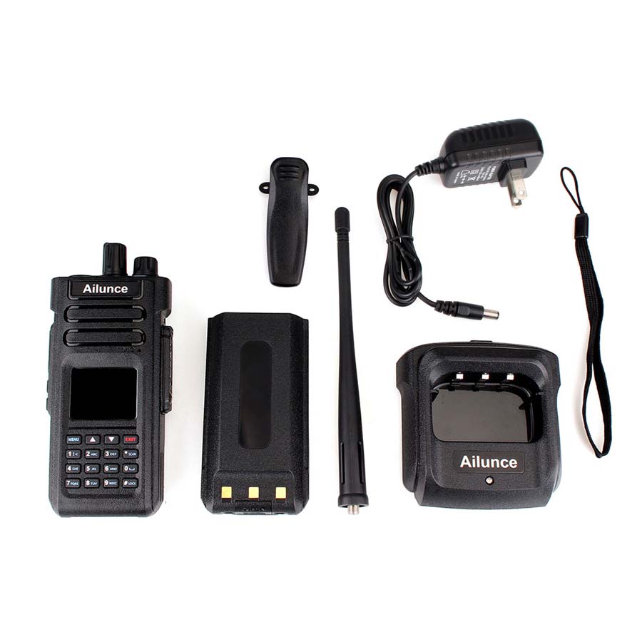 HD1 10W IP67 FPP DMR Ham Radio (10 Pack)