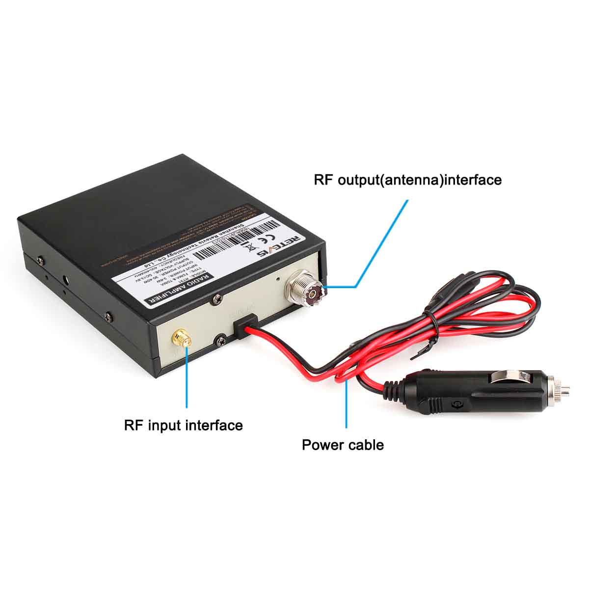 RT91 40W RF Power Amplifier for Amateur Radio