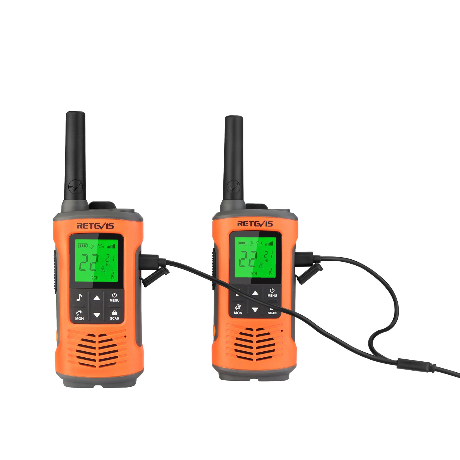 RT45P Waterproof License-free walkie talkies Handheld FRS Radio