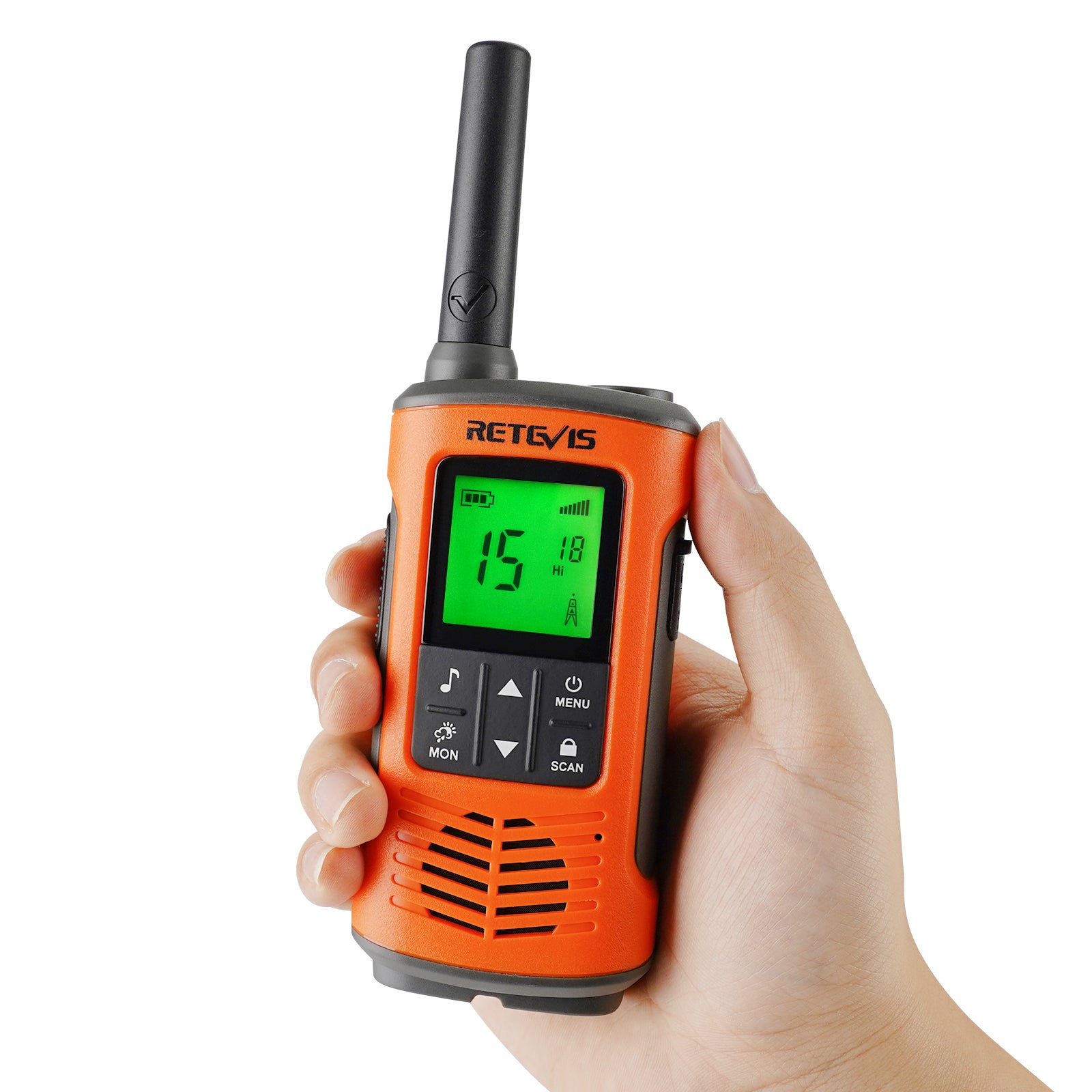 RT45P Waterproof License-free walkie talkies Handheld FRS Radio