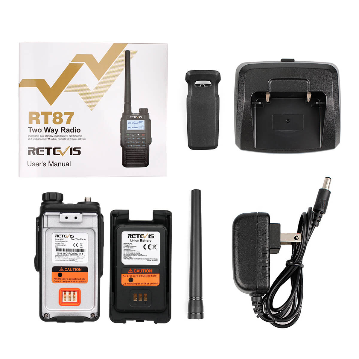 RT87 IP67 Dual Band Business Radio (10 Pack)