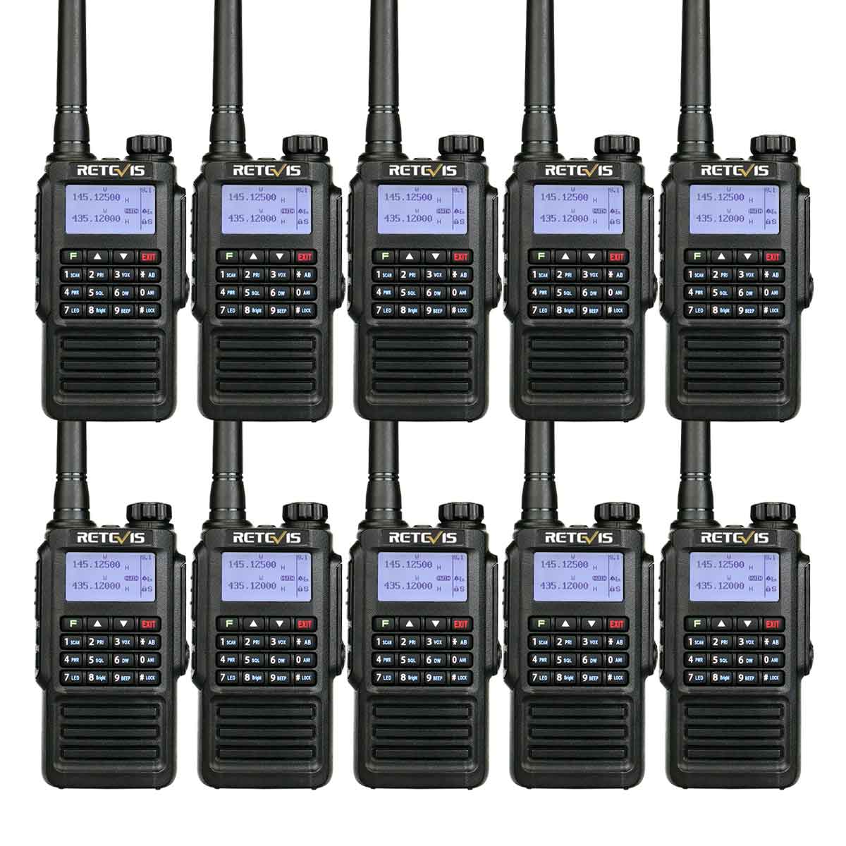 RT87 IP67 Dual Band Business Radio (10 Pack)