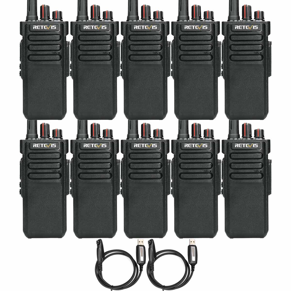 RT29 10 Watt Waterproof UHF Two Way Radio (10 Pack)