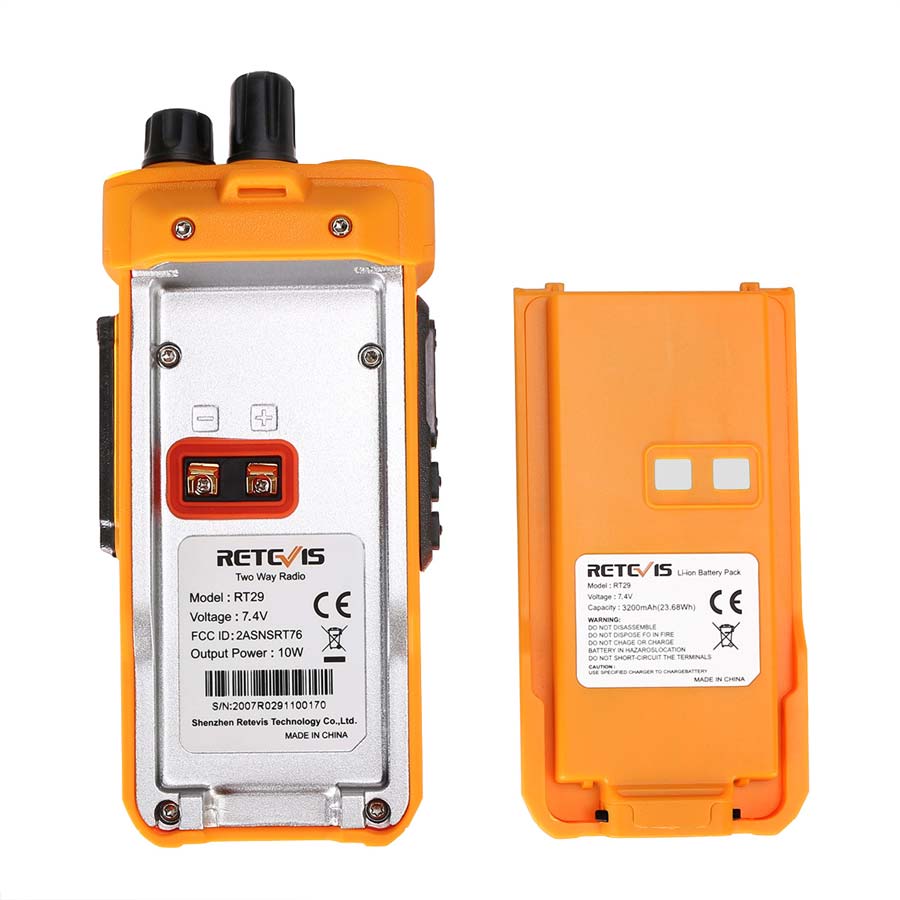 RT29 Long Range radio For Emergency Communication(Orange)