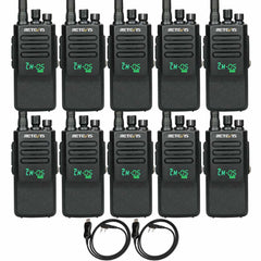 RT50 10 Watt Professional Waterproof DMR Radio (10 Pack)