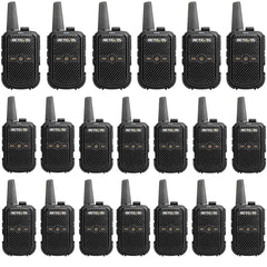 Retevis RT15 2W FRS Rechargeable Mini Walkie Talkies (20 Pack)