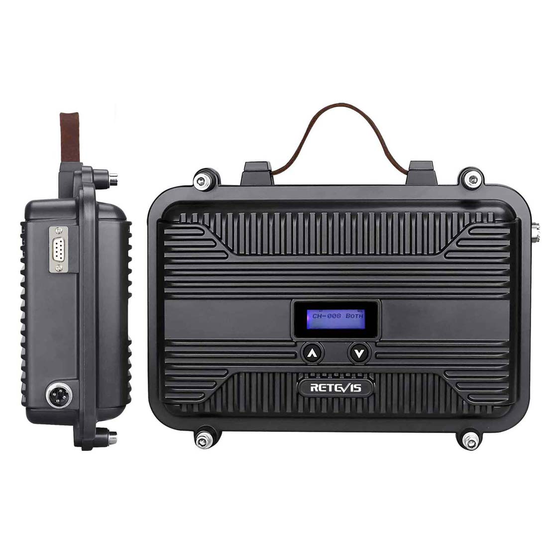 Retevis RT97S Customizable Frequency Portable Repeater and FRP Antenna Bundle