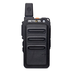 RT19 FRS Portable Mini Radio with Earpieces and 5-Port Charger