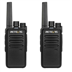 Retevis RT68 Rechargeable Portable 2 Way Radio with Earpiece (10 Pack)