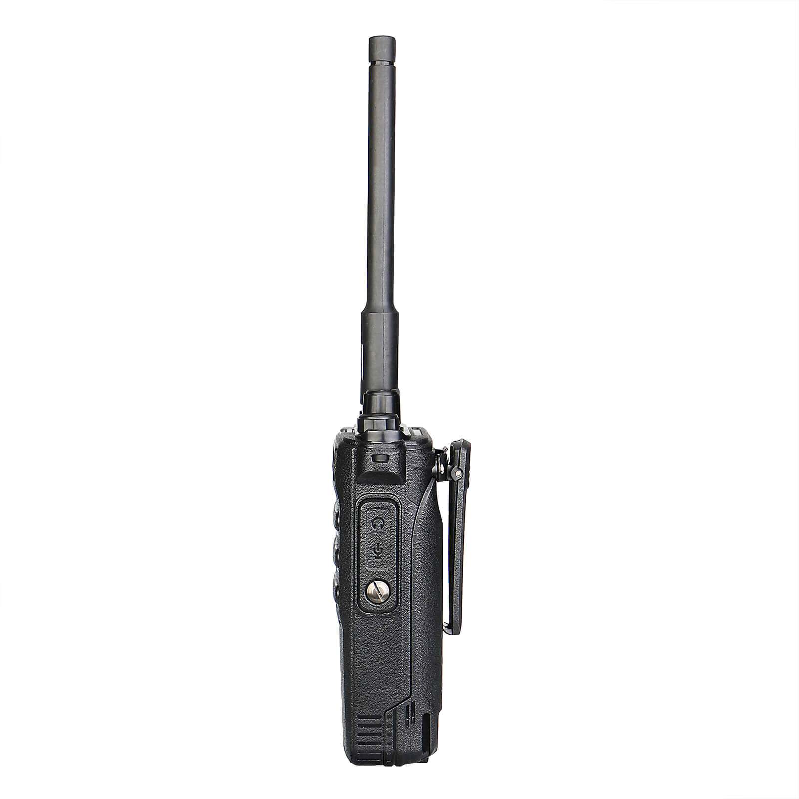 RT86 UHF Two Way Radio with a hidden screen and flashlight