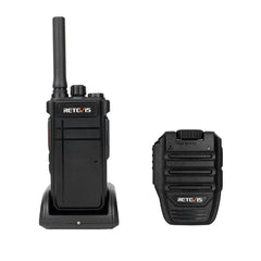 RB37 Bluetooth FRS Walkie Talkie With Speaker Microphone