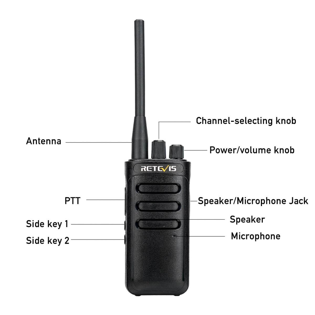 Retevis RB85 Intelligent Noise Reduction Long-range High power Radio