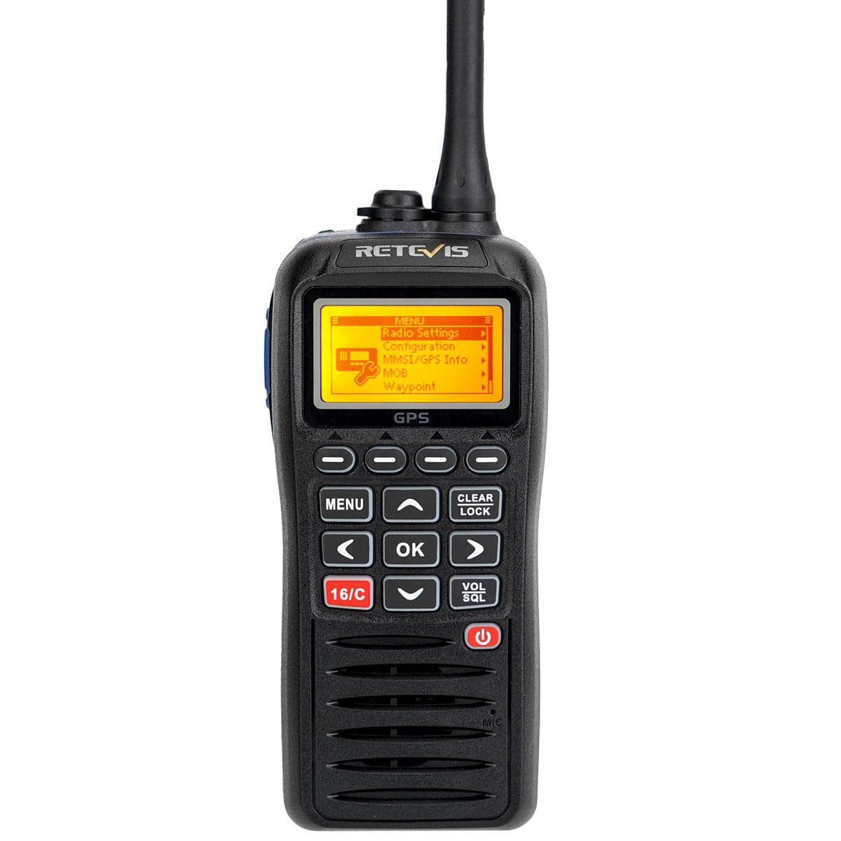 RM40 GPS DSC VHF Marine Radio (10 Pack)