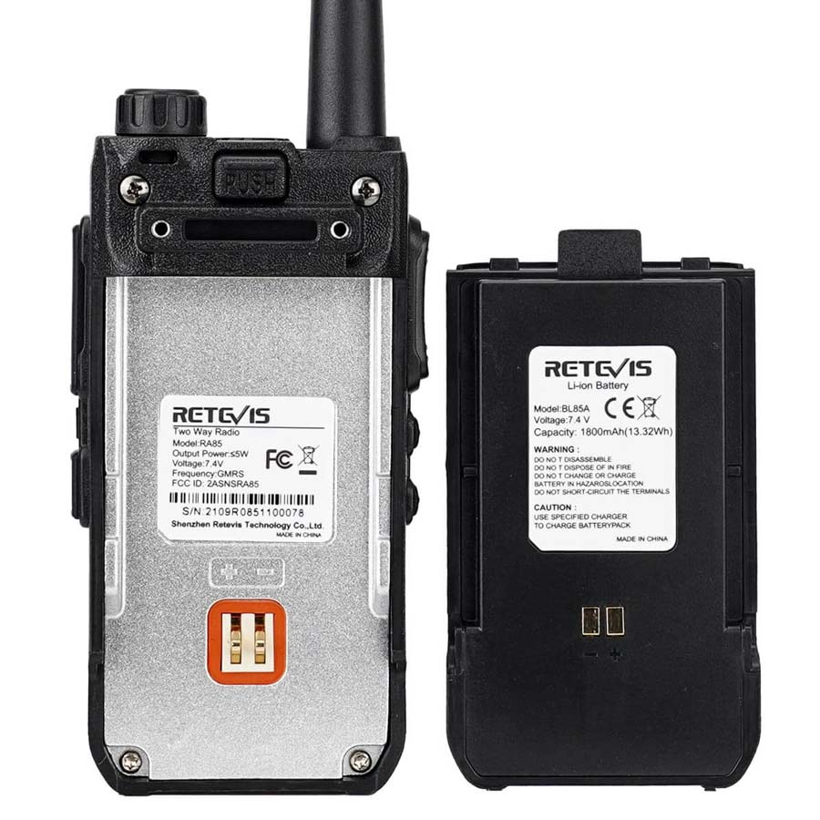 RA685 128-Channel Dual Band Handheld Ham Radio