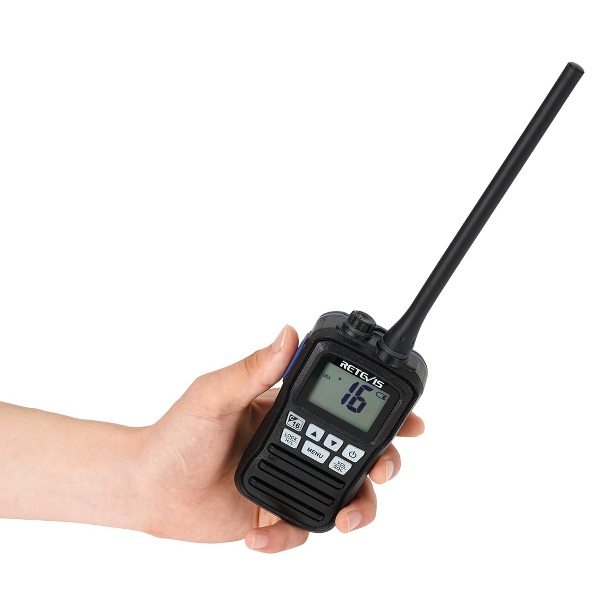 RM01 Hands Free Floating Marine VHF Transceiver