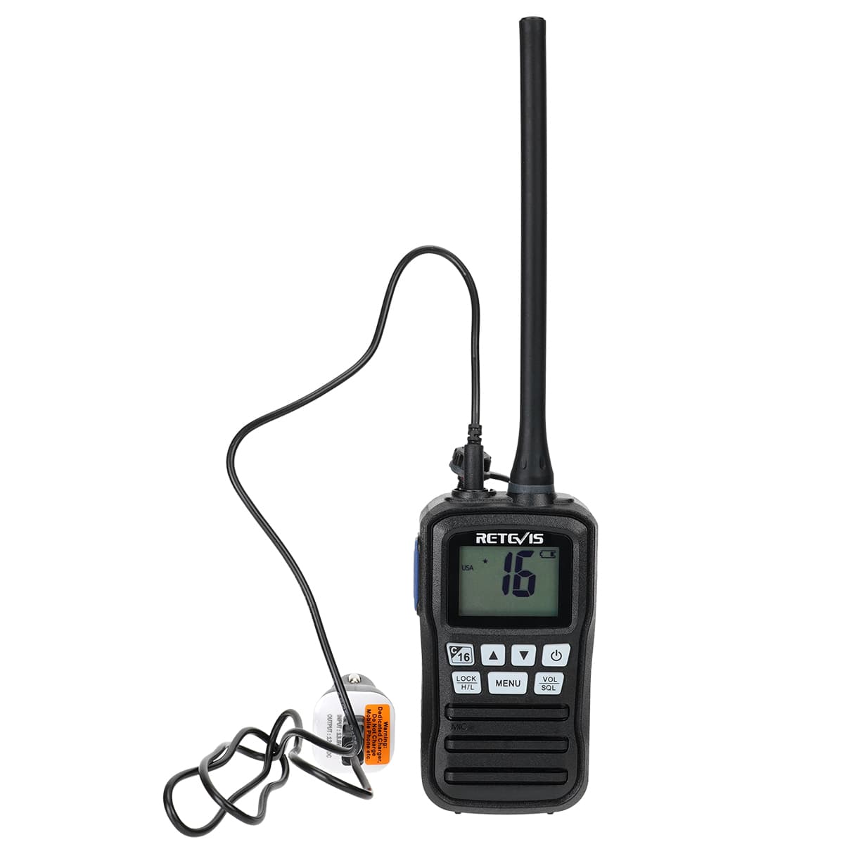 RM01 Mini Floating VHF Marine Radio (10 Pack)