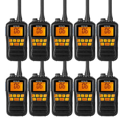 RM01 Mini Floating VHF Marine Radio (10 Pack)