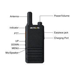 RT22P Ultra-thin FRS License-free Business Radio