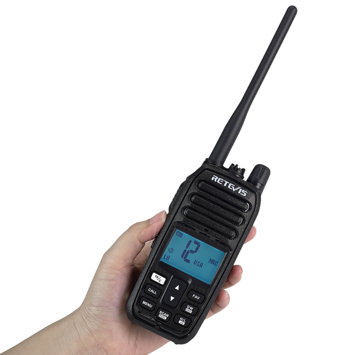 RM21 NOAA Floating Marine VHF Radio (10 Pack)