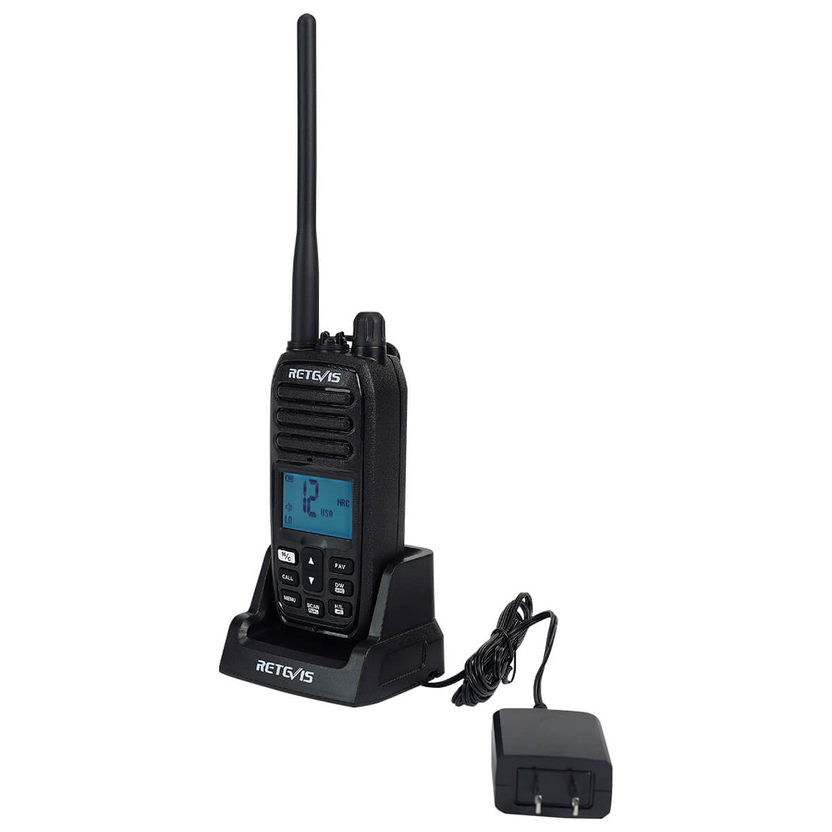 RM21 AI Noise Reduction IP67 NOAA Marine Radio (6 Packs)