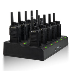 Retevis NR10 Noise Reduction 2 Way Radios (10PCS) with 10-Way Charger