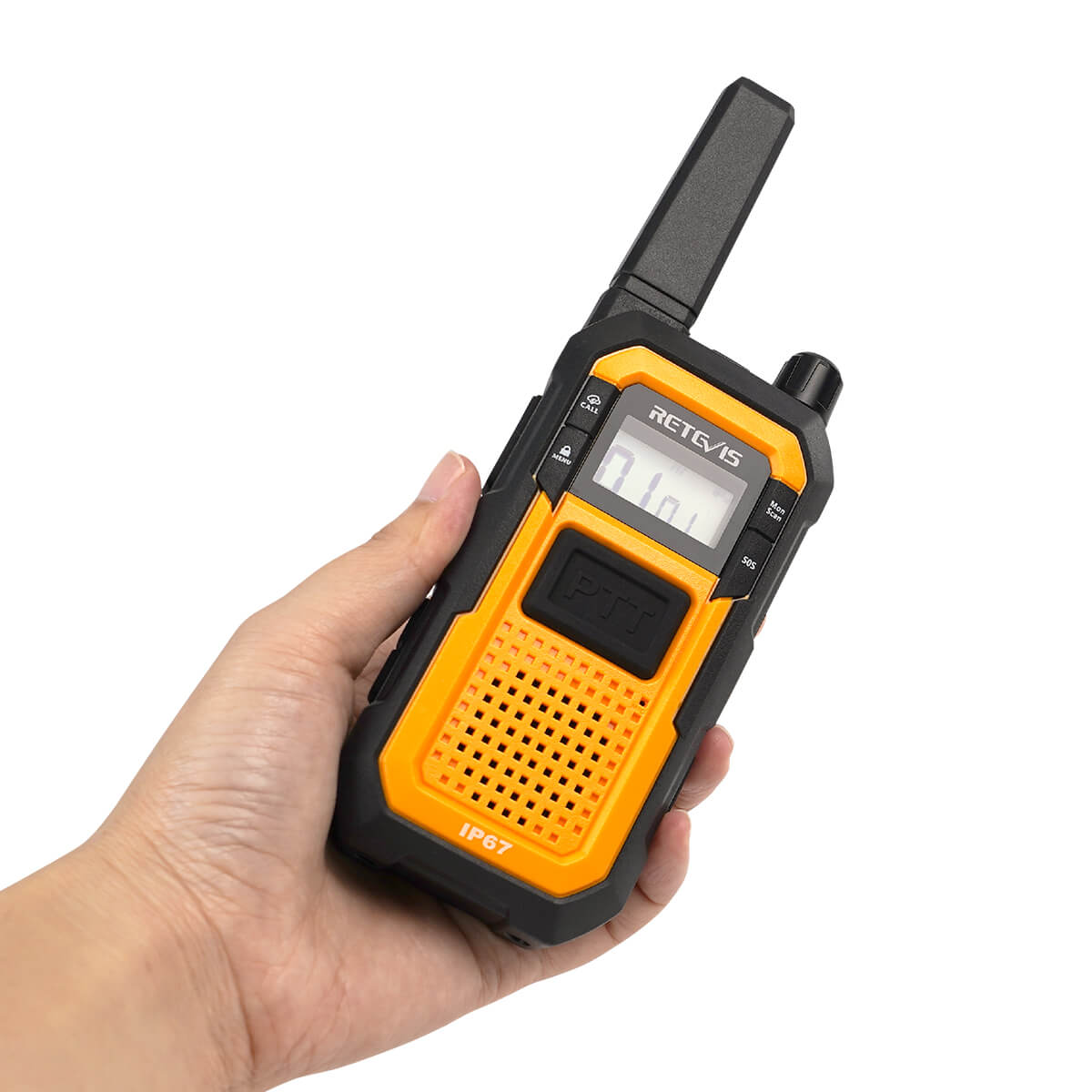 RB48 FRS Waterproof Heavy Duty Walkie Talkies with headset