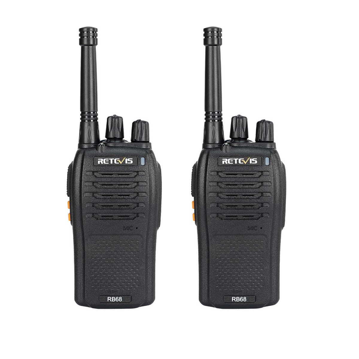 RB68 Portable Type-C License Free FRS Handheld Two Way Radio 2Pack