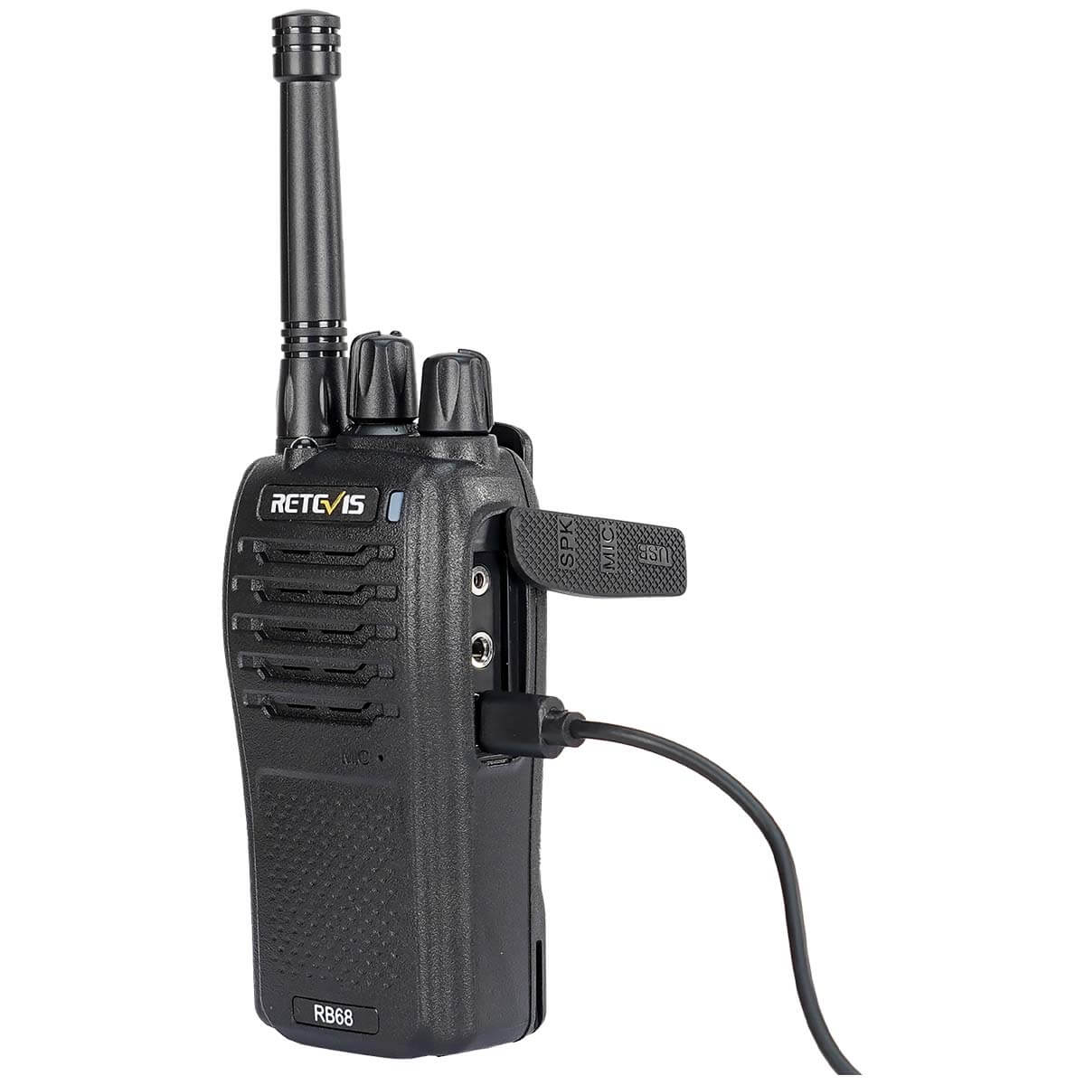 RB68 Portable Type-C License Free FRS Handheld Two Way Radio 2Pack